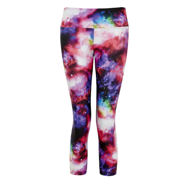 Universe Pink 3/4 legging