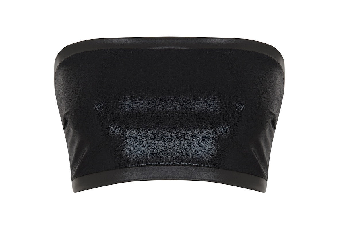 Suki Leatherback™ Bandeau - Black Foil Gloss