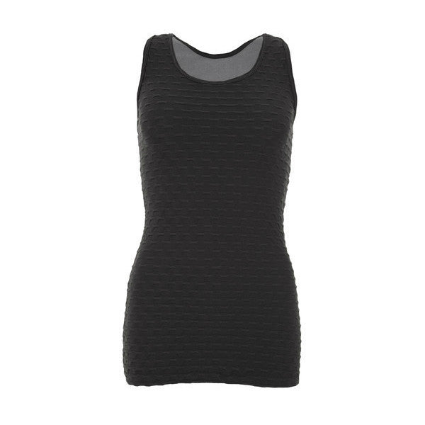 Suki Leatherback Nori Tank - Black