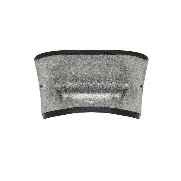 Suki Leatherback™ Bandeau - Silver Gloss